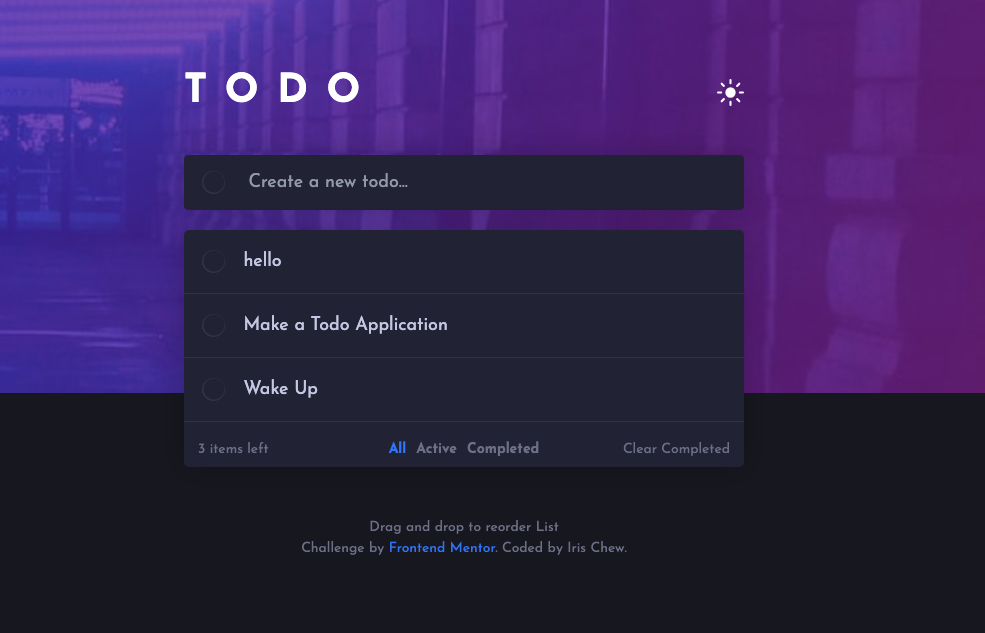 Vue3 To Do List